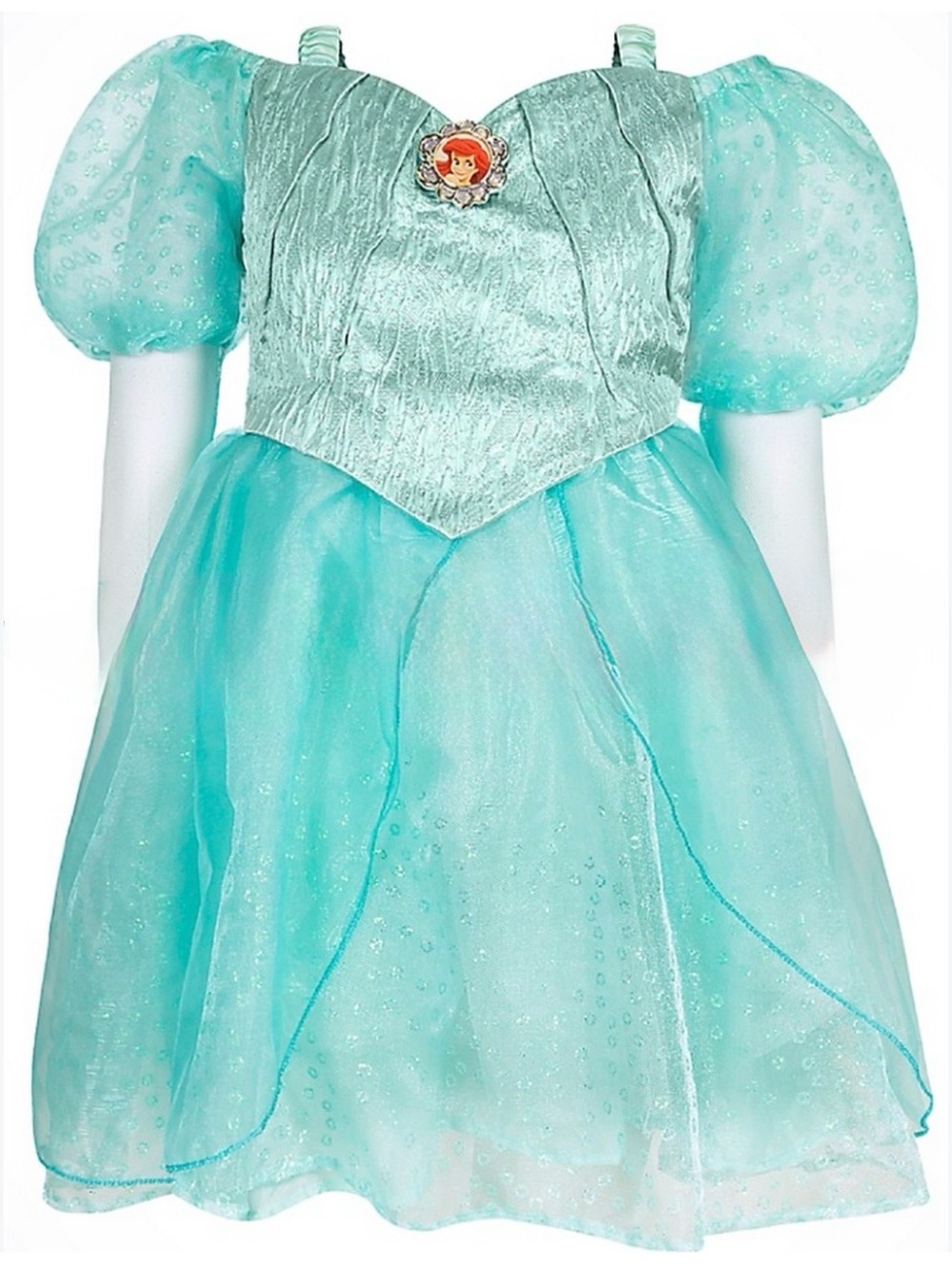 Disney Parks 🧜🏻♀️THE LITTLE MERMAID ARIEL🧜🏻♀️ COSTUME DRESS SMALL 🌟EUC🌟